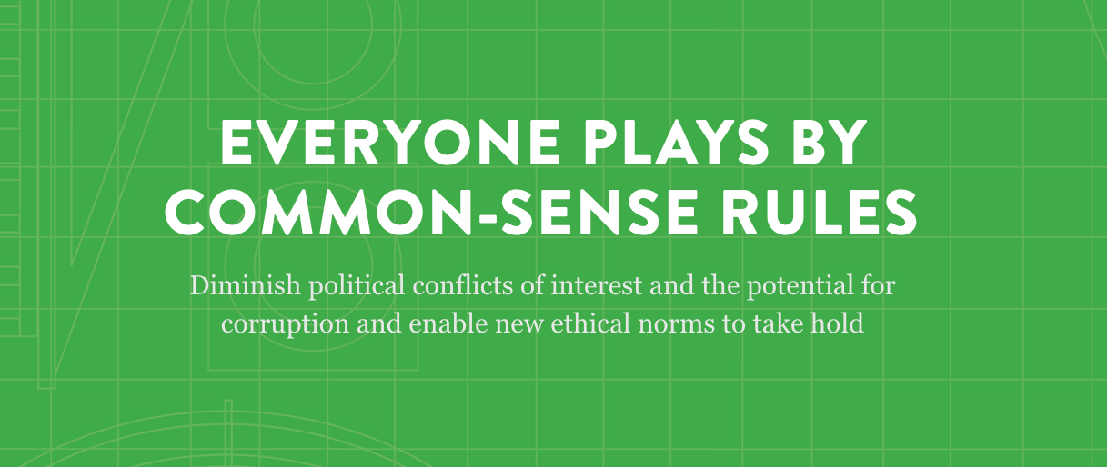  (blueprints for democracy common sense rules)