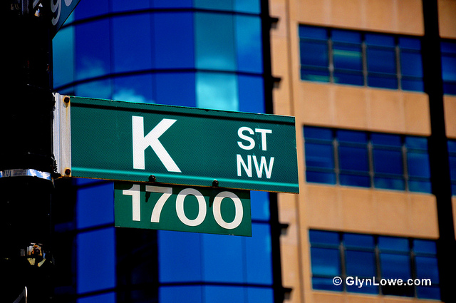 <p>K St NW, Washington DC / Glyn Lowe – Flickr</p> (Lobbyists on K St, Washington DC)