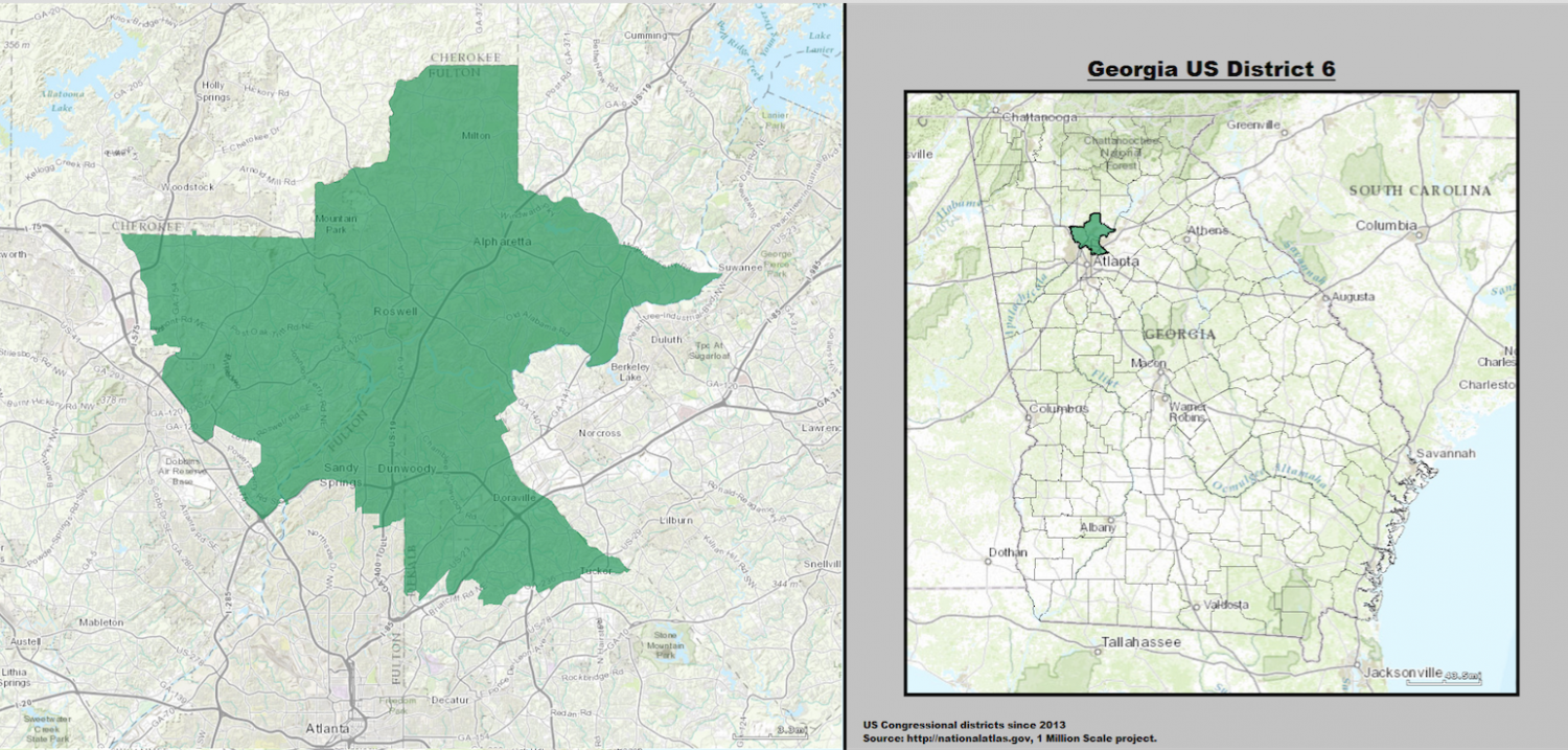  (Georgia 6th District Map)