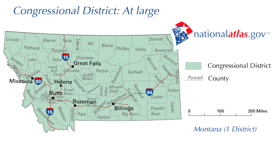 Montana's At Large District